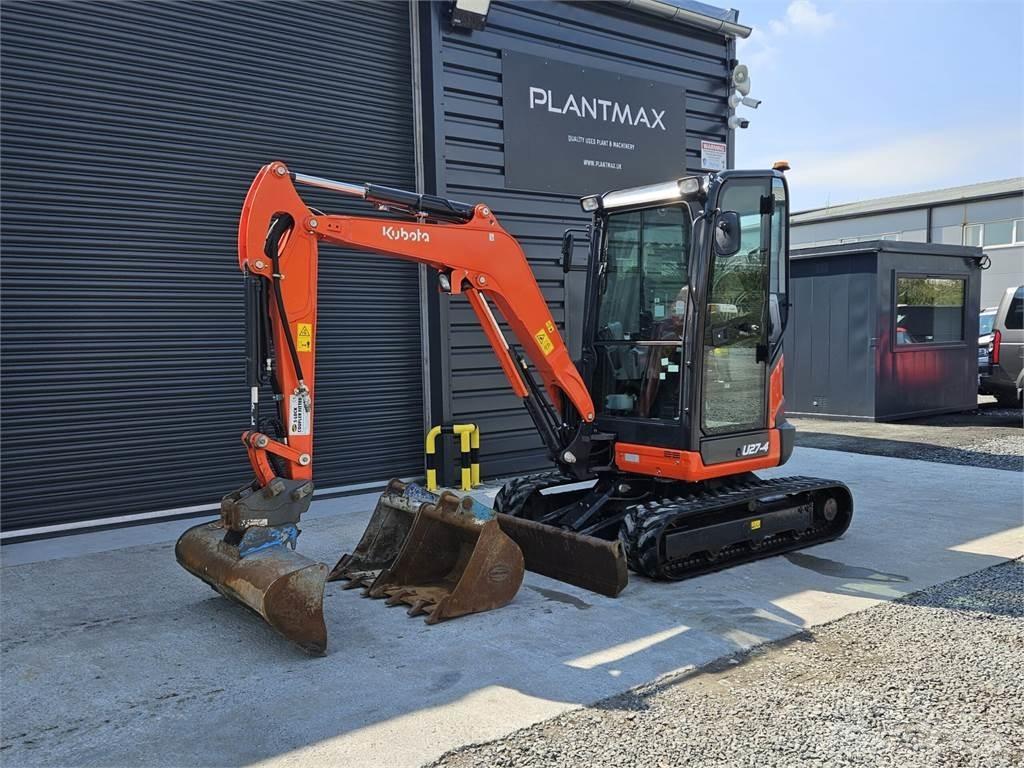 Kubota U27-4 Mini excavators < 7t