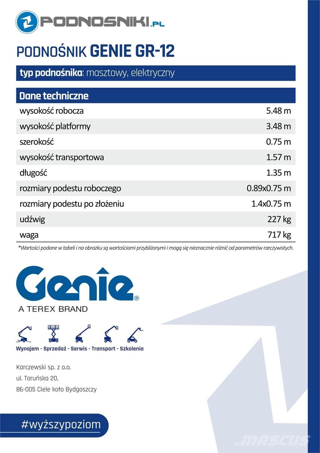 Genie GS-4047 Scissor lifts