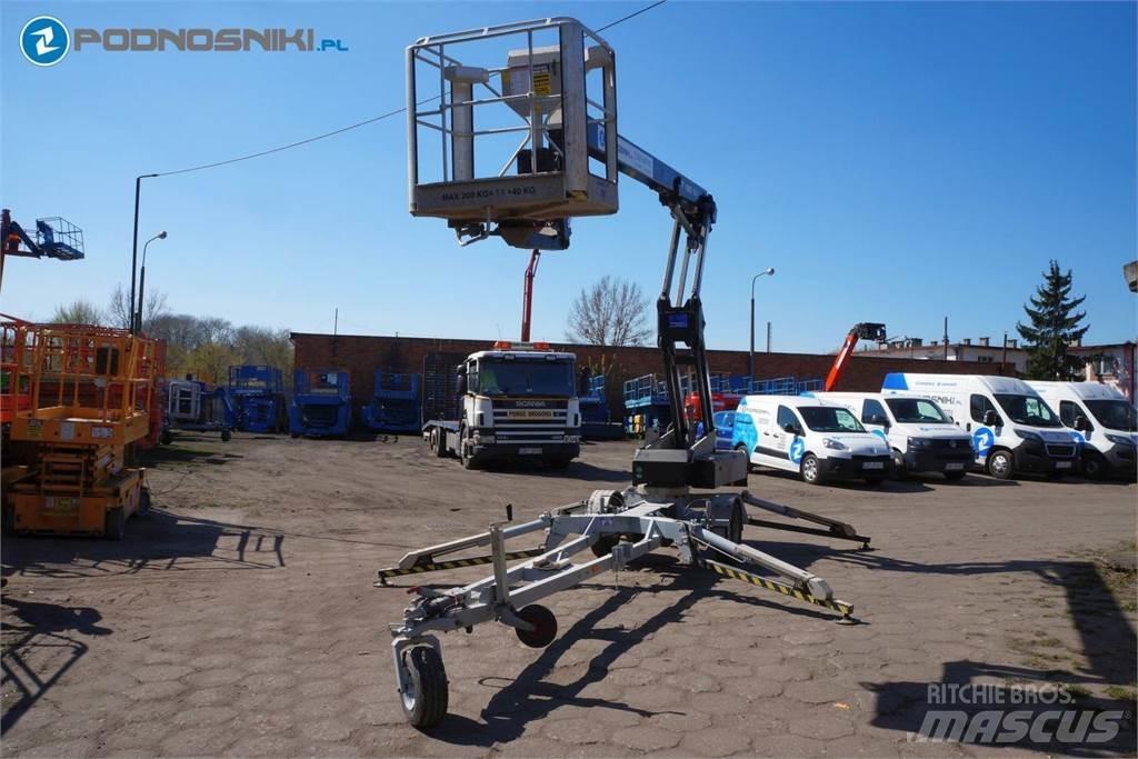 Omme 1550 EBZX Trailer mounted aerial platforms