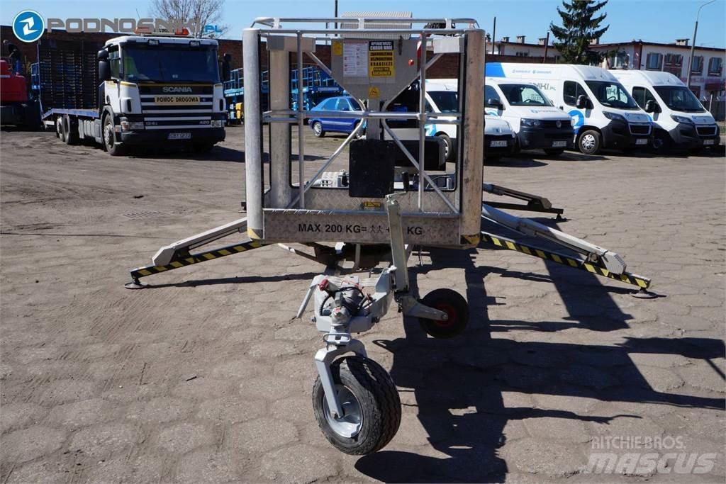 Omme 1550 EBZX Trailer mounted aerial platforms