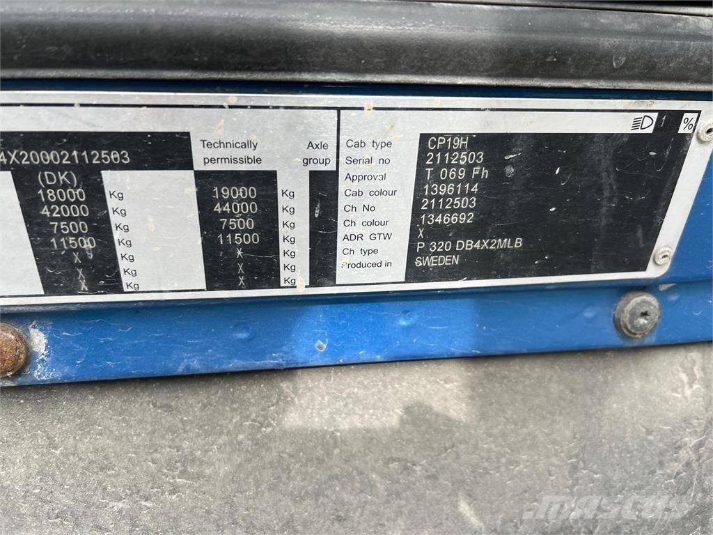 Scania P320 Van Body Trucks