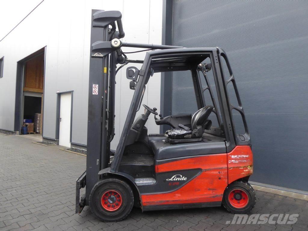 Linde E25-01 Electric forklift trucks