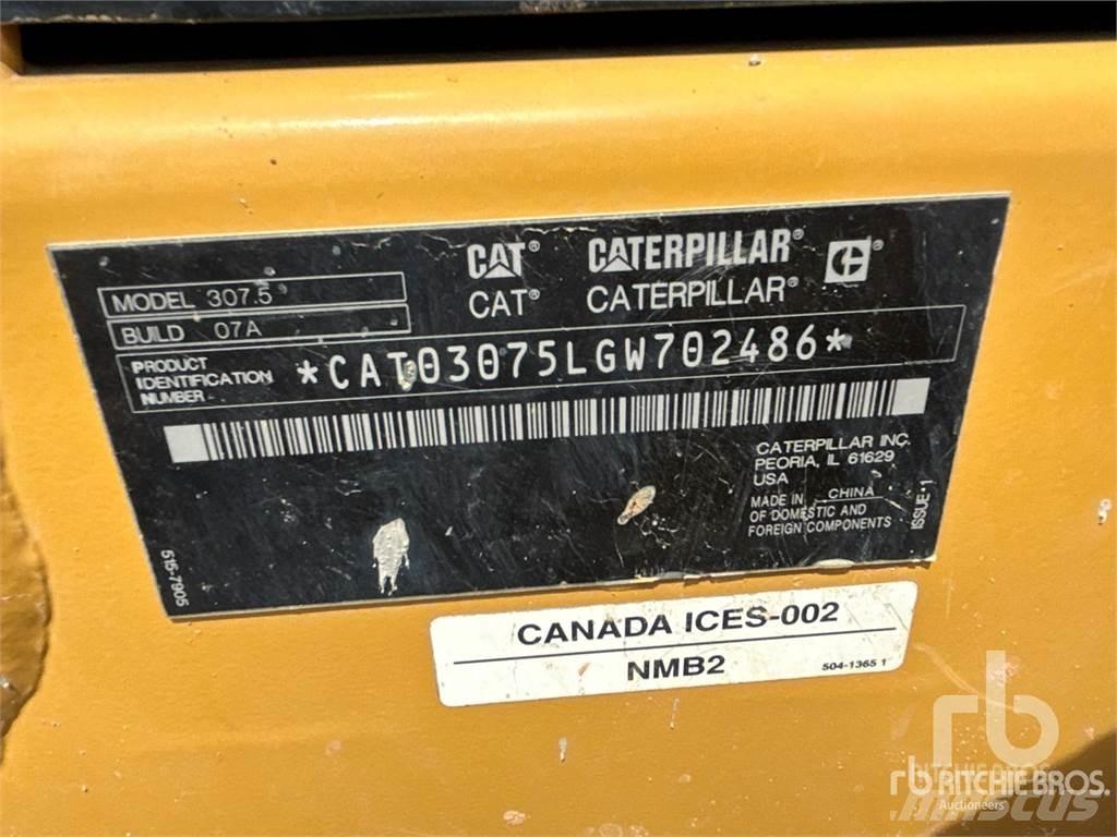 CAT 307.5 Crawler excavators