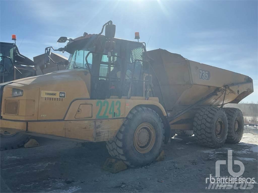 CAT 735 Articulated Haulers