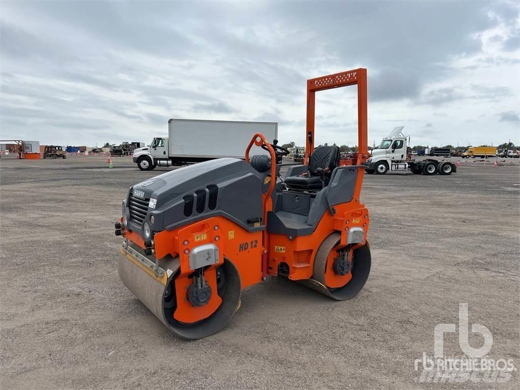 Hamm HD12VV Twin drum rollers