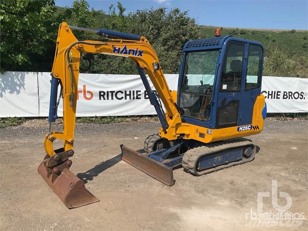 Hanix H26C Mini excavators < 7t