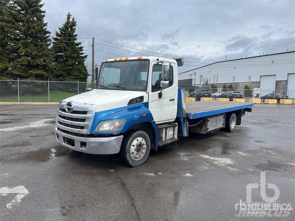 Hino 258 Beavertail Flatbed / winch trucks