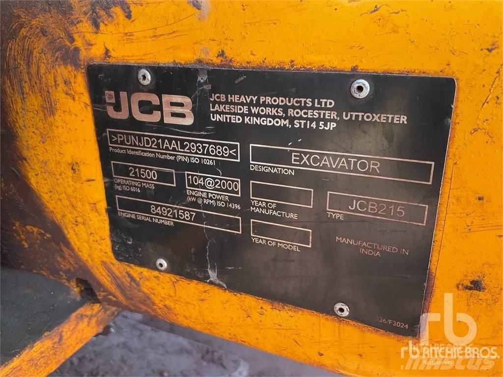 JCB 215LC Crawler excavators