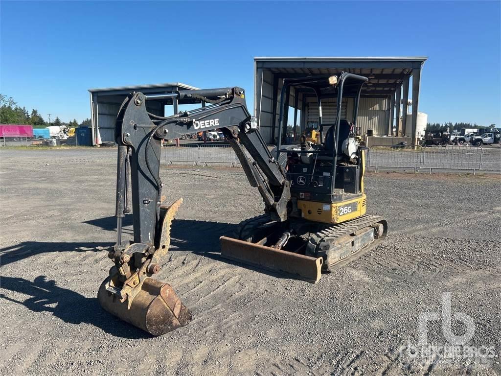 John Deere 26G Mini excavators < 7t