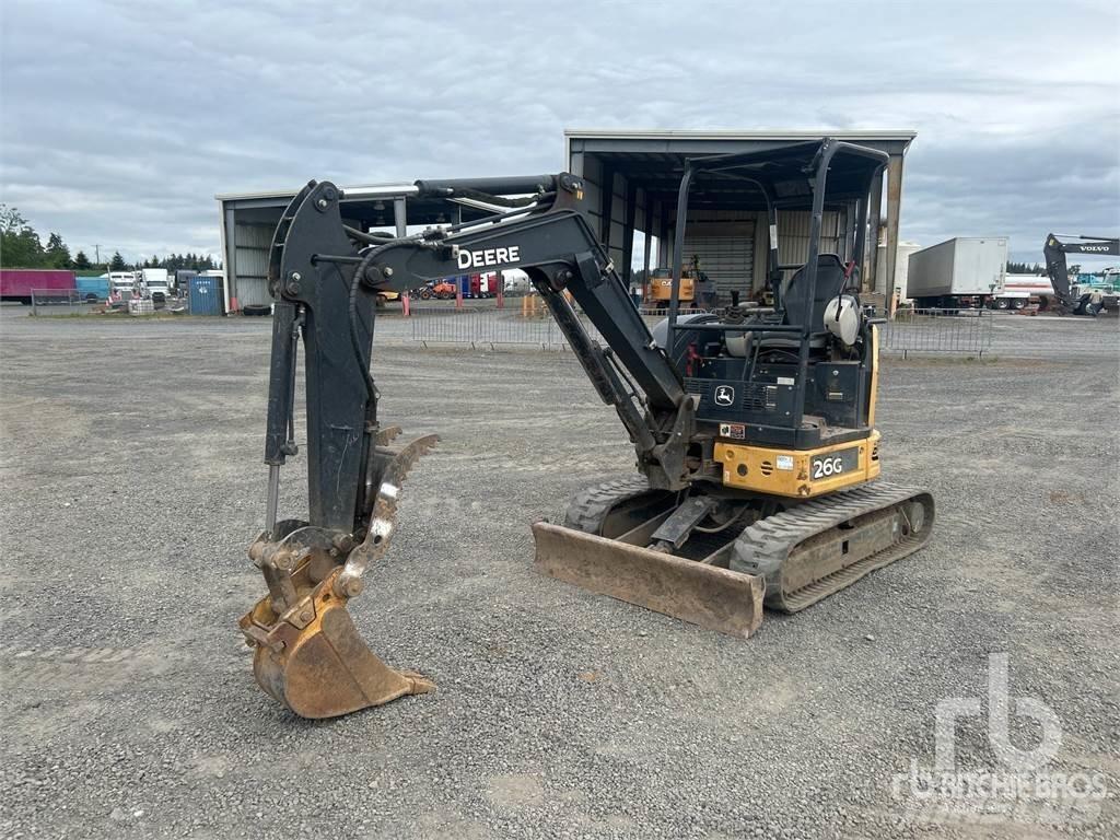 John Deere 26G Mini excavators < 7t