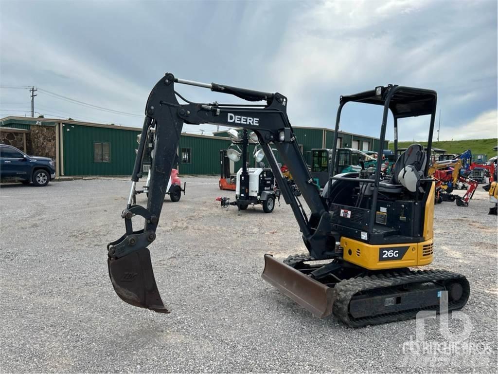John Deere 26G Mini excavators < 7t
