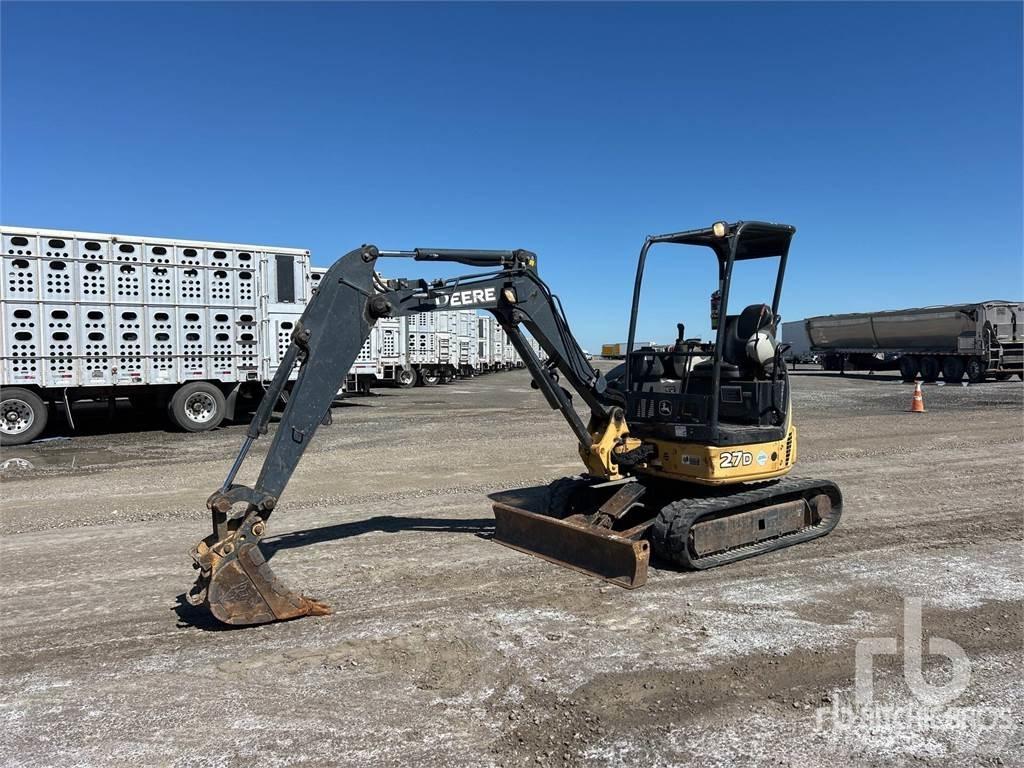 John Deere 27D Mini excavators < 7t
