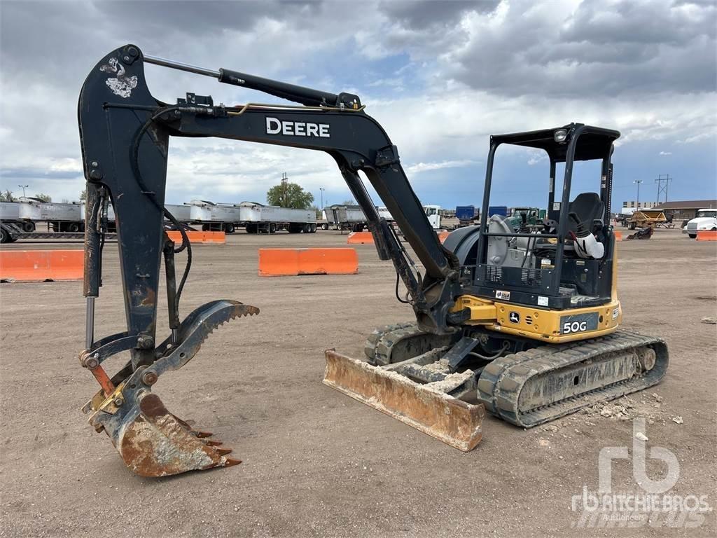 John Deere 50G Mini excavators < 7t