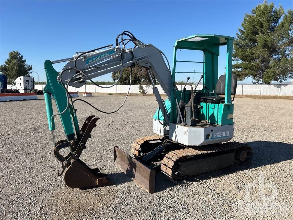 Komatsu PC28UU Mini excavators < 7t