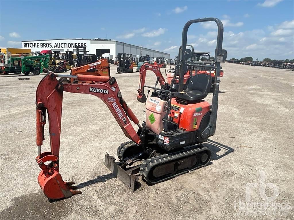 Kubota K008-3 Mini excavators < 7t