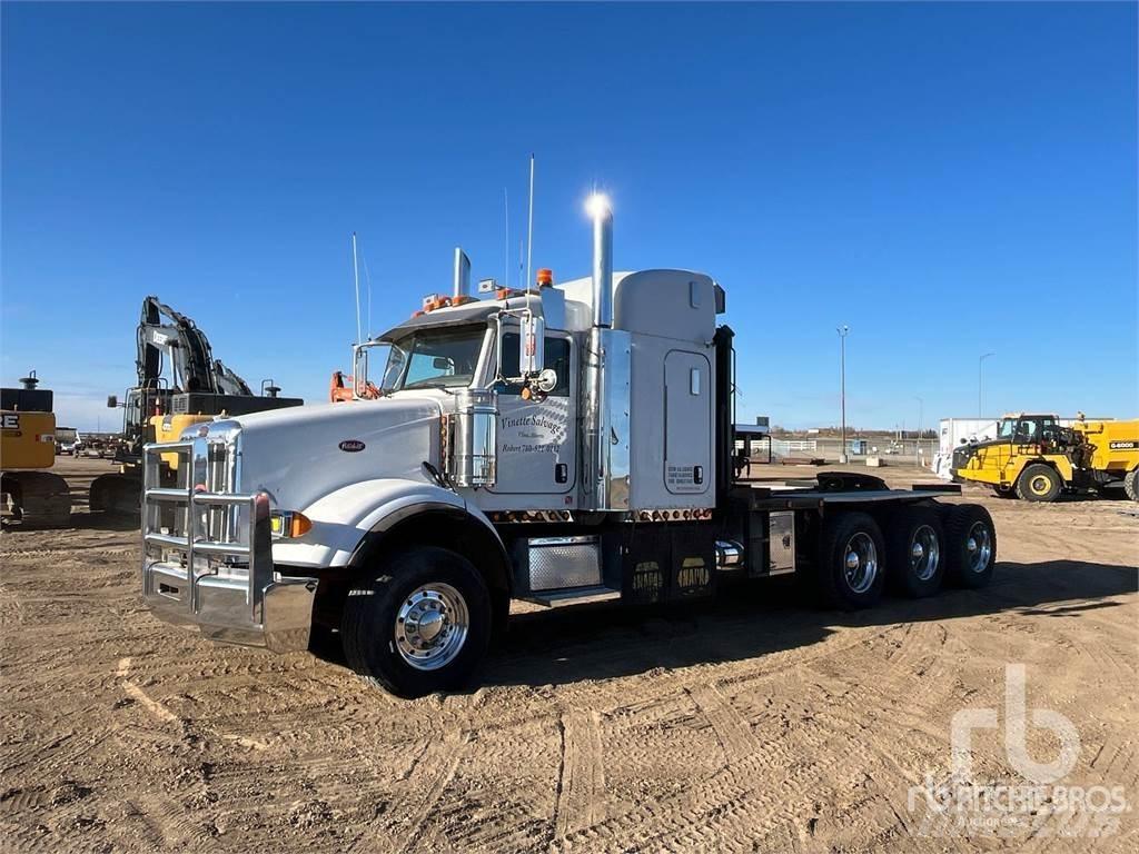 Peterbilt 378 Beavertail Flatbed / winch trucks