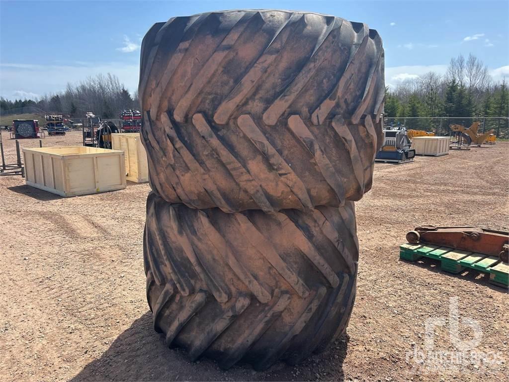  Quantity of (2) Tyres, wheels and rims