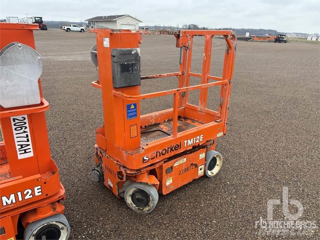 Snorkel TM12E Articulated boom lifts