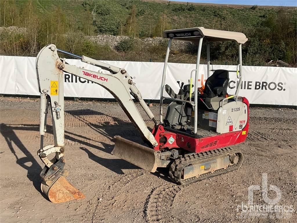 Takeuchi TB216 Mini excavators < 7t
