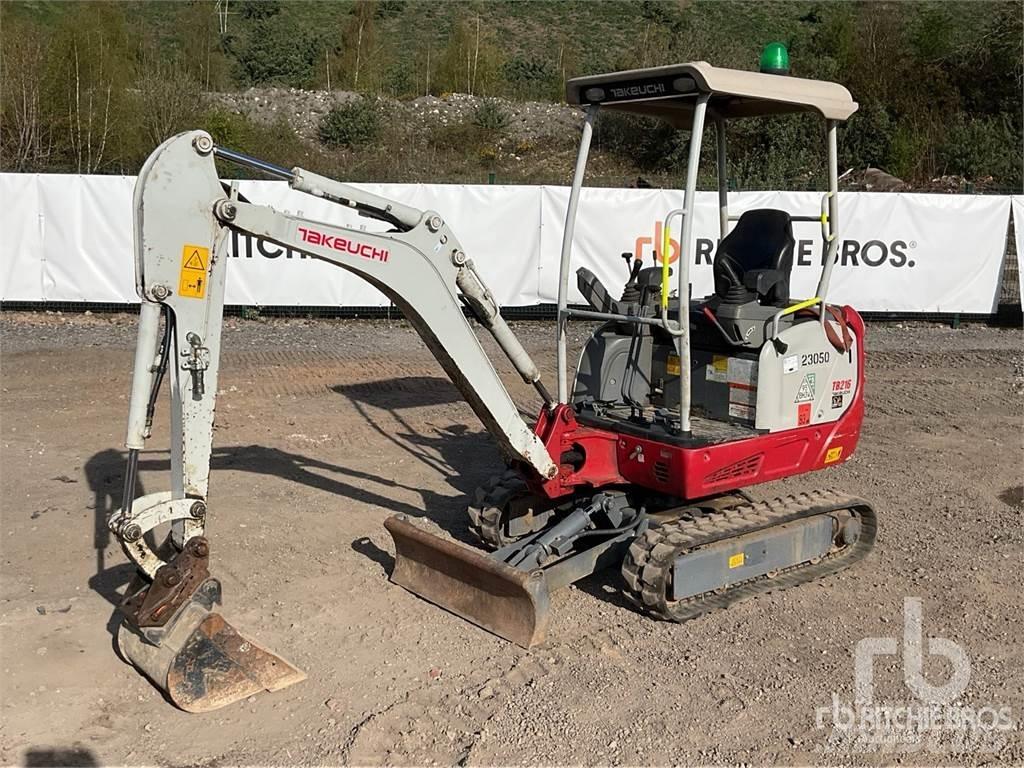 Takeuchi TB216 Mini excavators < 7t