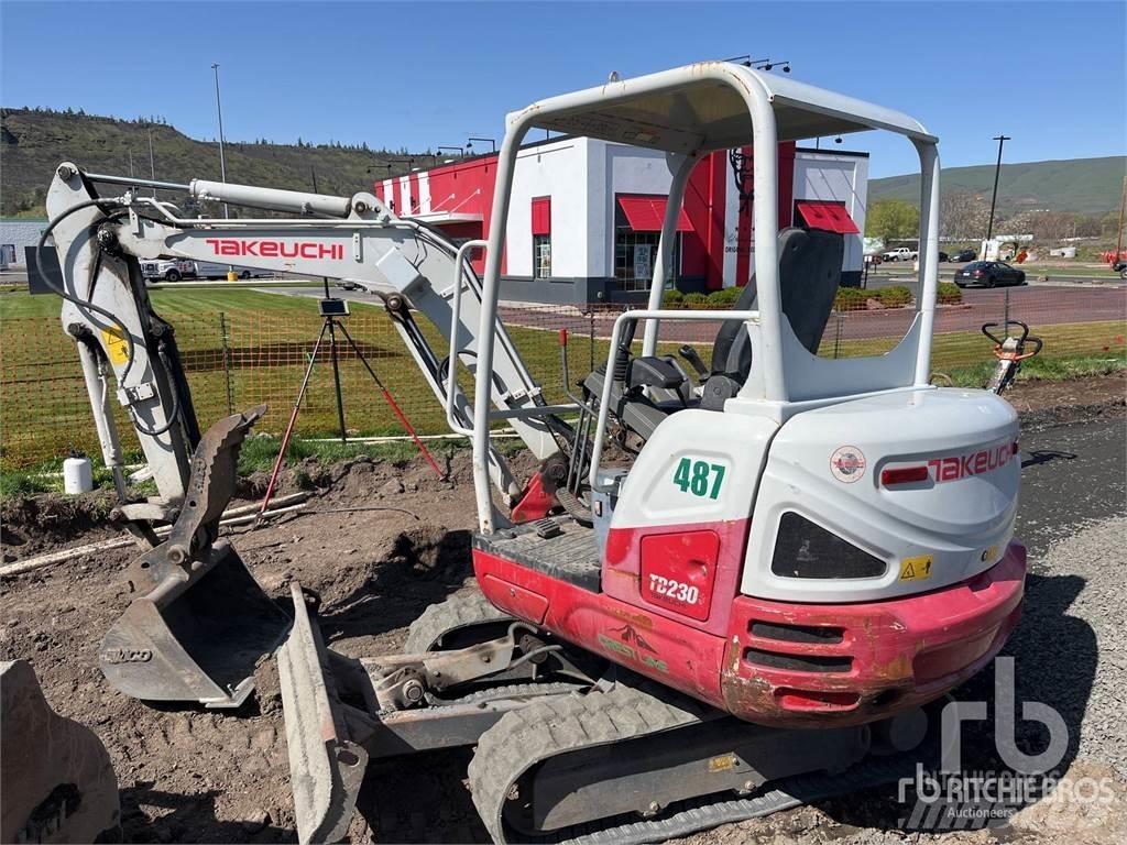 Takeuchi TB230 Mini excavators < 7t