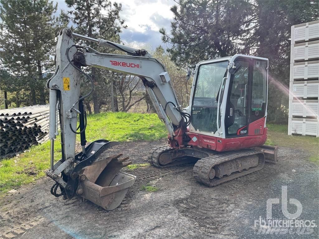 Takeuchi TB240 Mini excavators < 7t