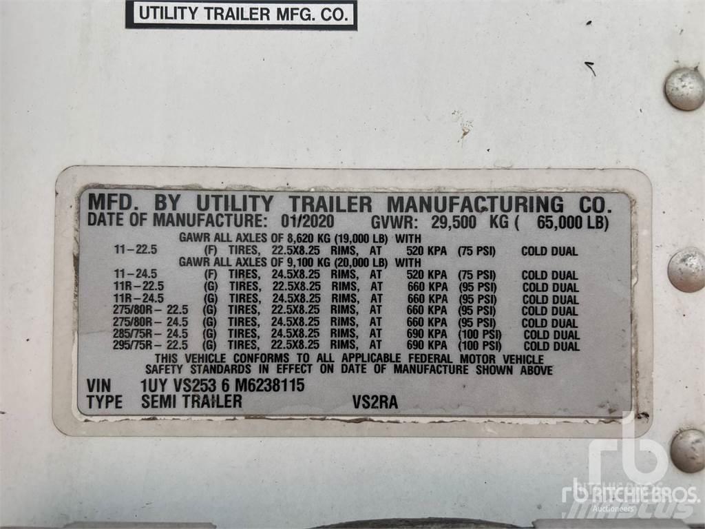 Utility 53' Temperature controlled semi-trailers