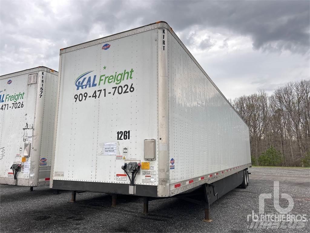 Utility VS2DX Box body semi-trailers