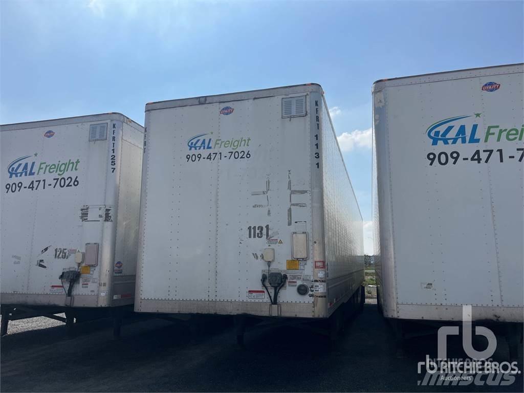 Utility VS2DX Box body semi-trailers
