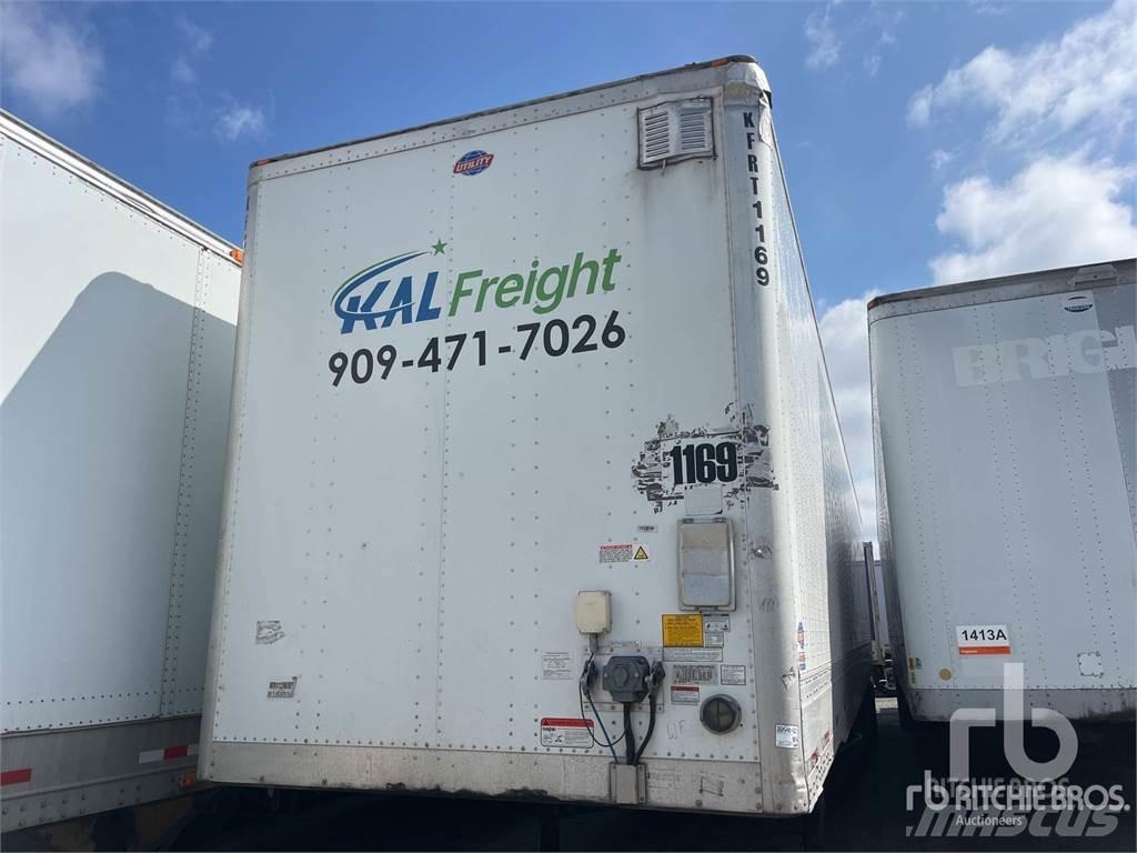 Utility VS2DX Box body semi-trailers
