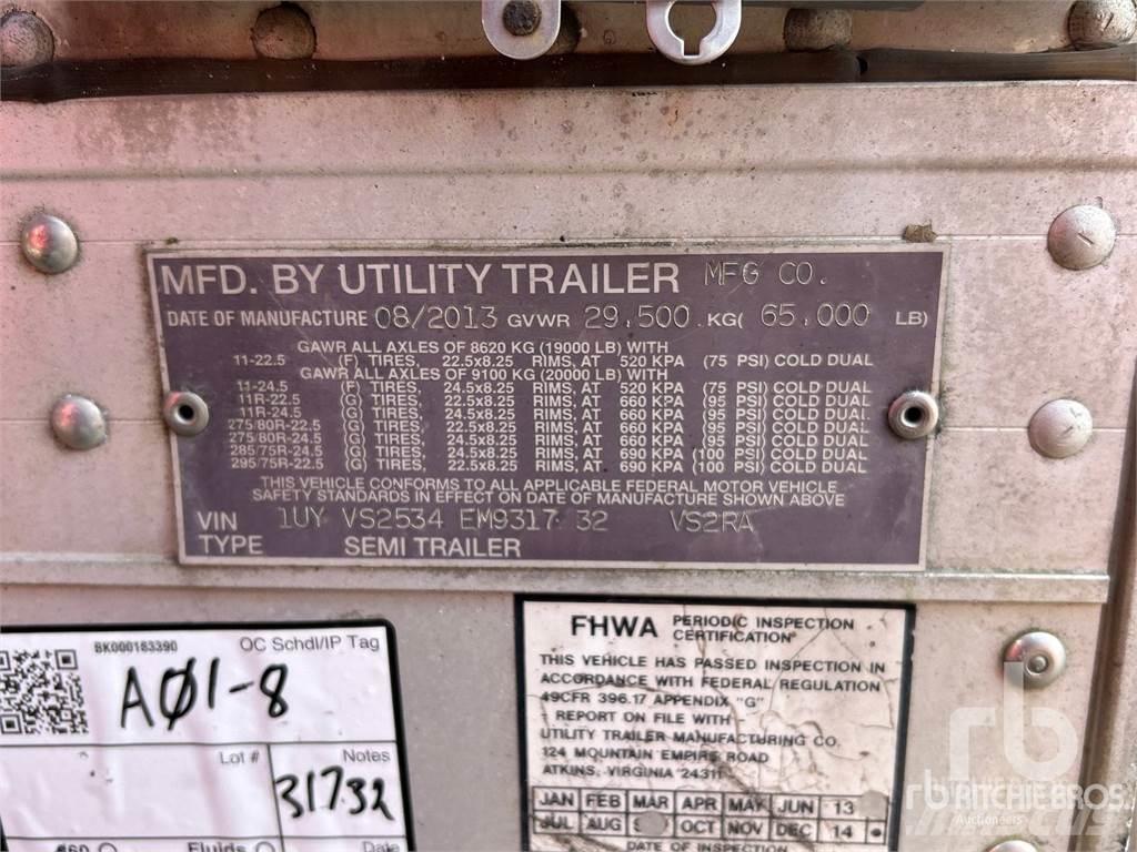Utility VS2RA Temperature controlled semi-trailers