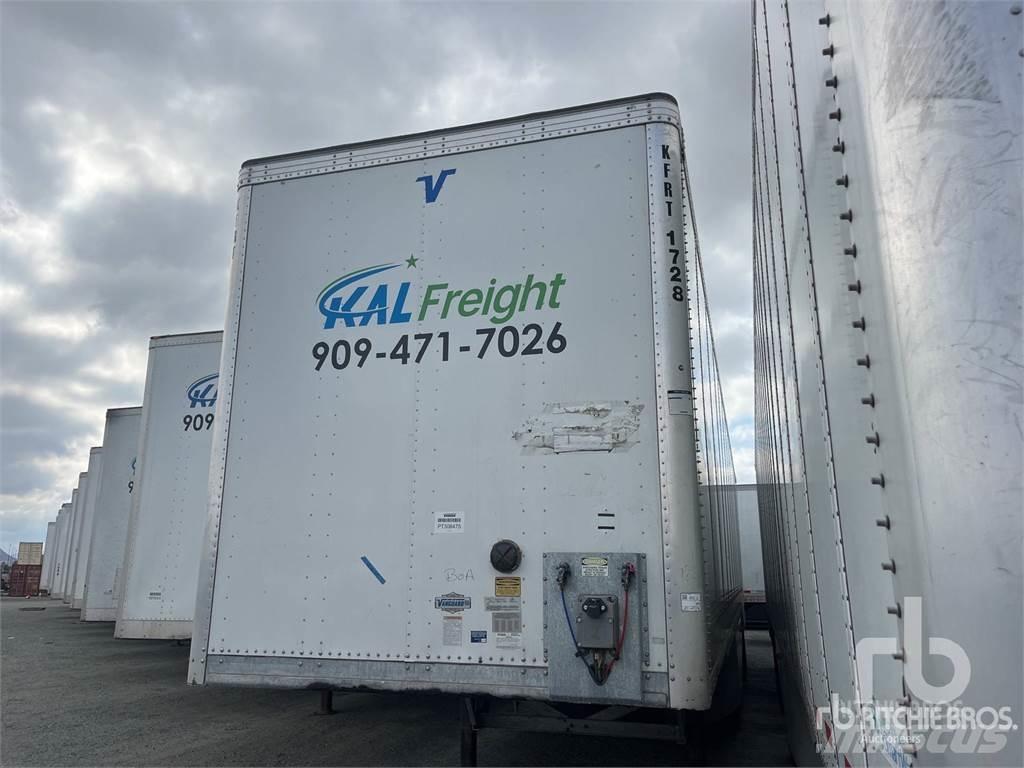 Vanguard VXP Box body semi-trailers