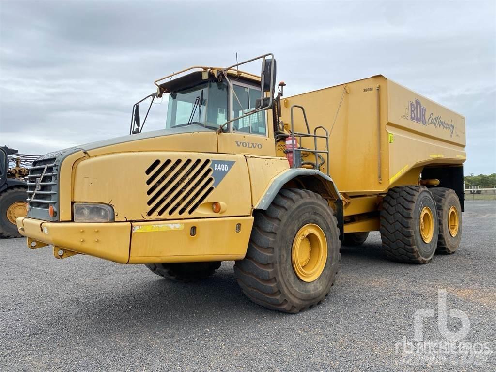 Volvo A40D Water tankers
