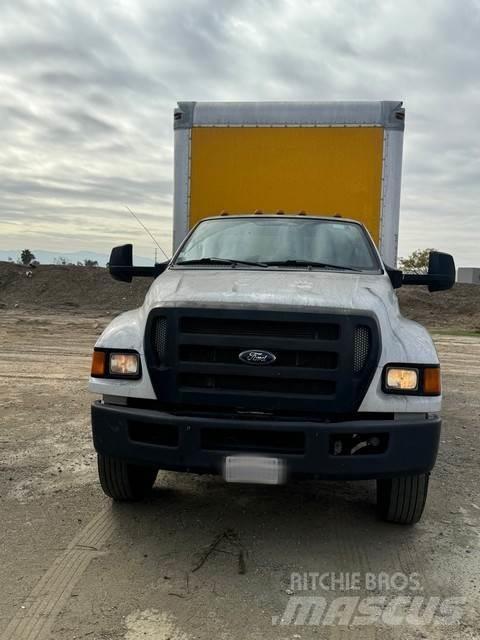 Ford F750 Van Body Trucks