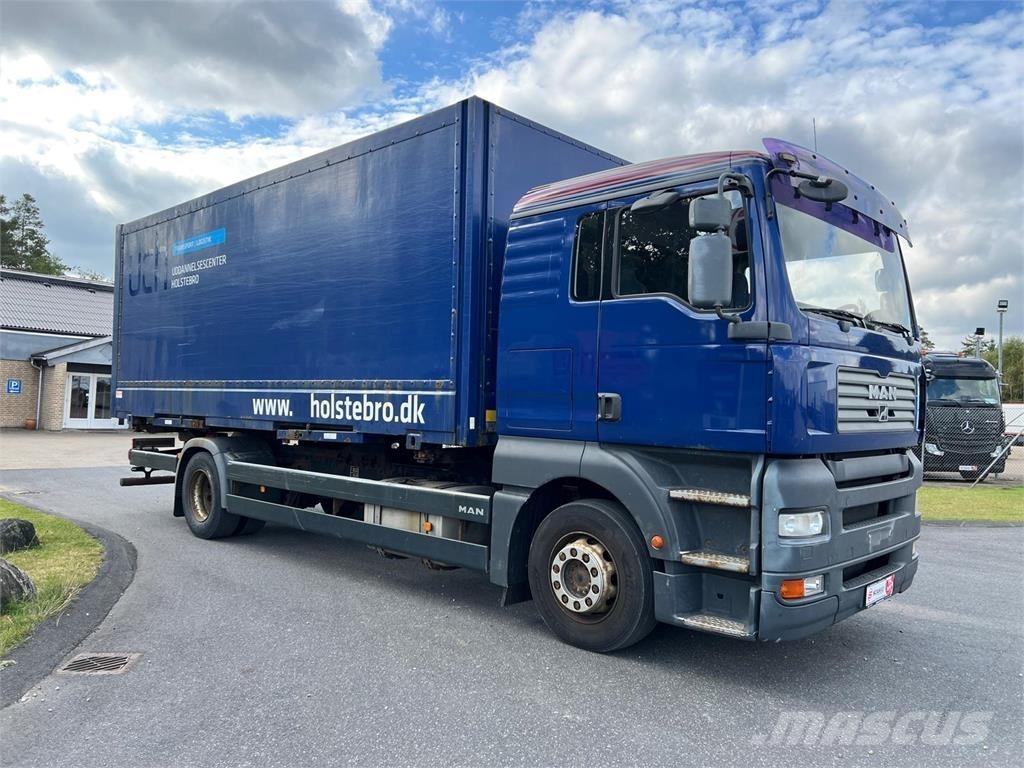 MAN TGA 18-350 - 7,15 Containerframe/Skiploader trucks