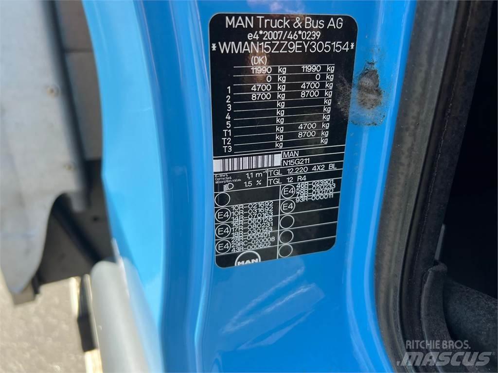 MAN TGL 12-220 BL Tautliner/curtainside trucks