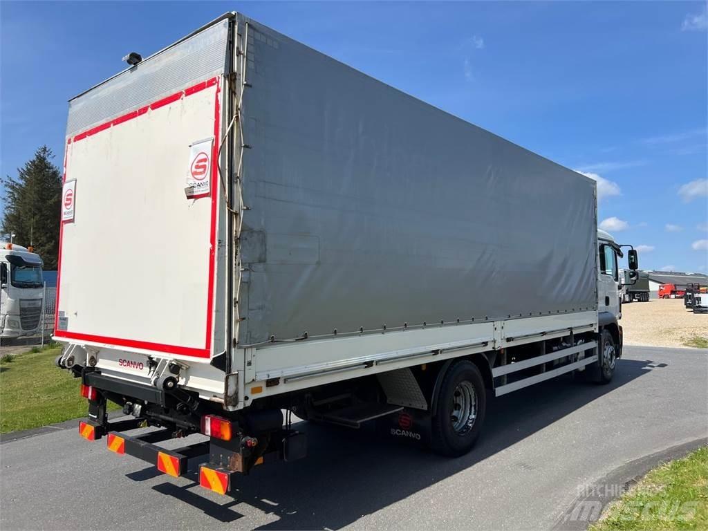 MAN TGM 18-340 BL Tautliner/curtainside trucks