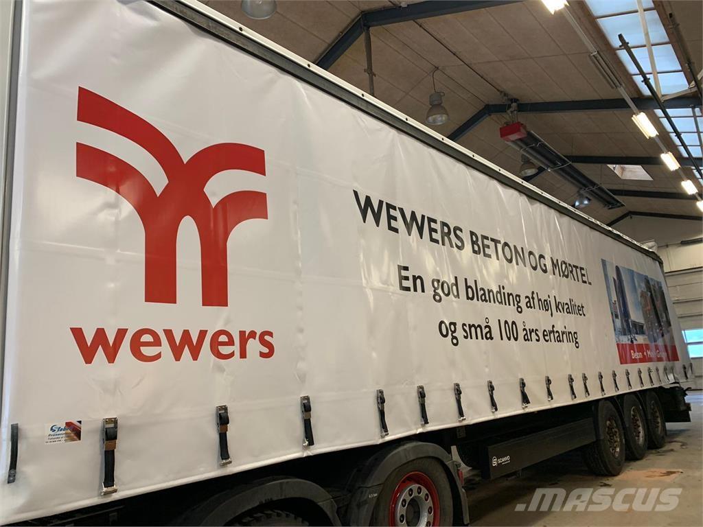  MTDK 13,6 mtr Curtainsider semi-trailers