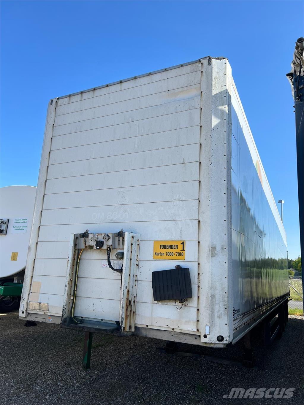 Schmitz 13,6 mtr boks Box body semi-trailers