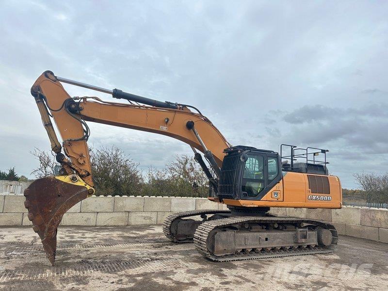 CASE CX500D Crawler excavators