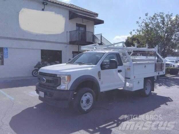 Ford F550 CONTRACTOR Van Body Trucks