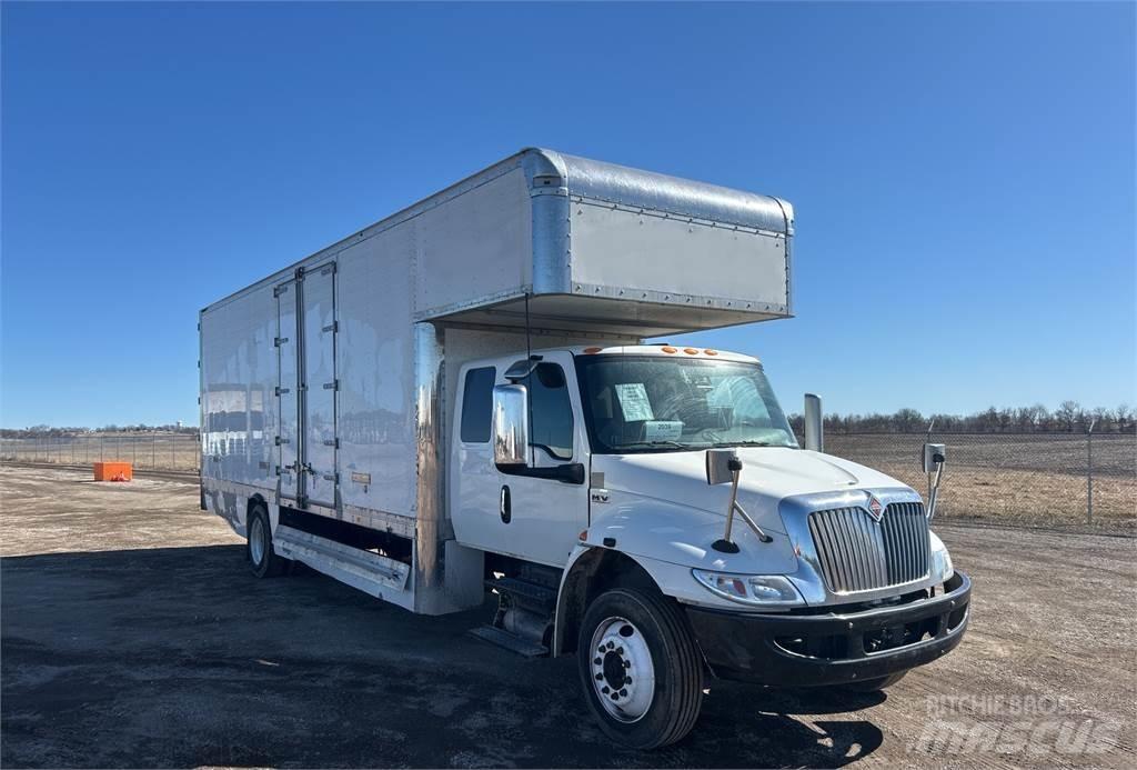 International 4300 Van Body Trucks