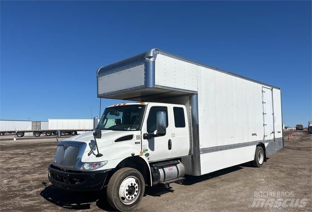 International 4300 Van Body Trucks