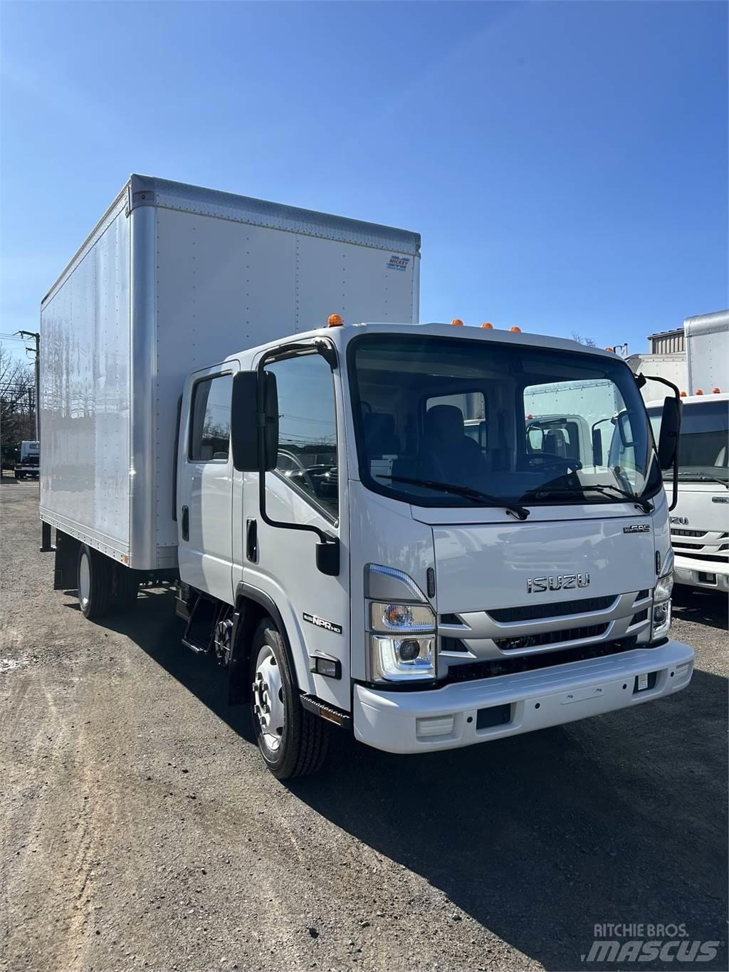 Isuzu NPR HD DC Van Body Trucks