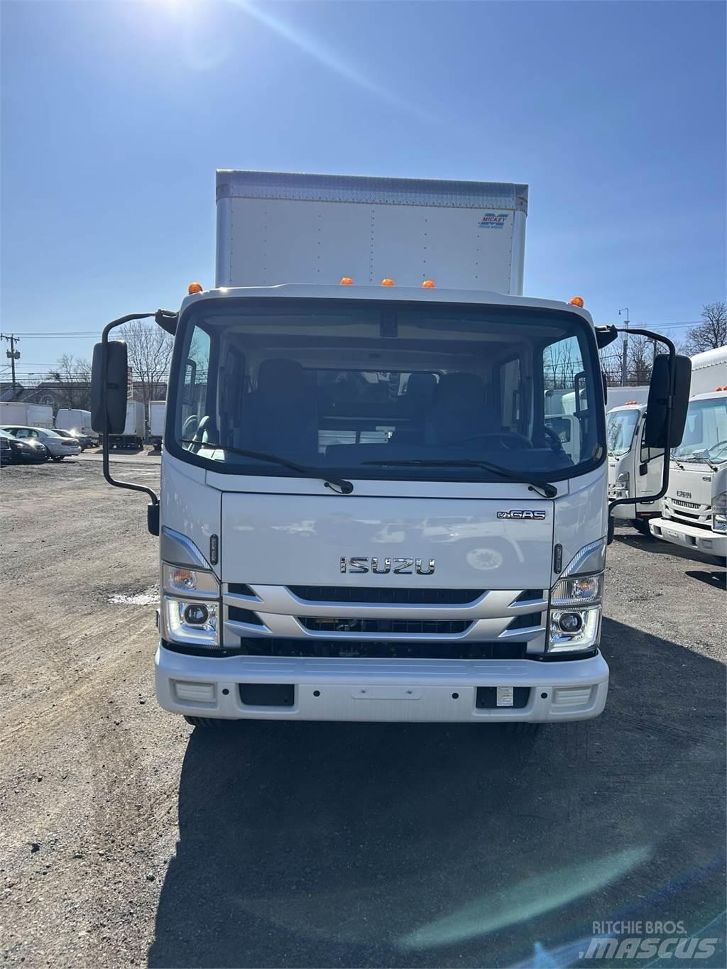 Isuzu NPR HD DC Van Body Trucks