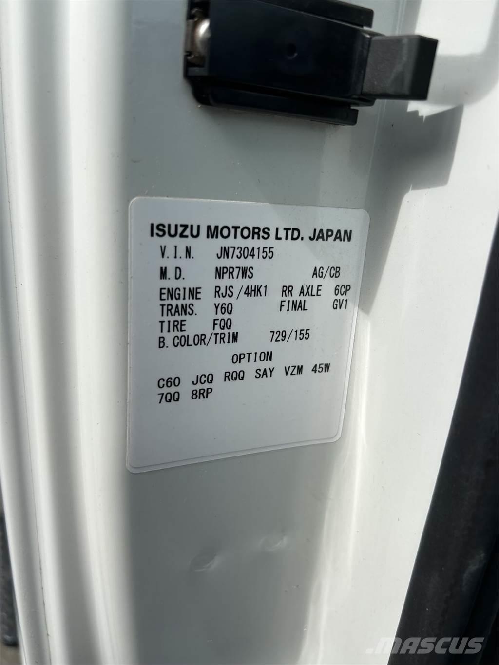 Isuzu NRR DC Van Body Trucks