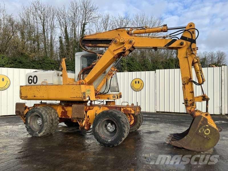 Poclain P60 Wheeled excavators