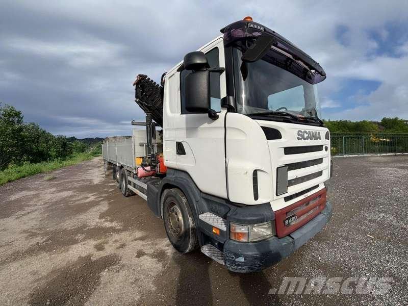 Scania R420 Flatbed/Dropside trucks