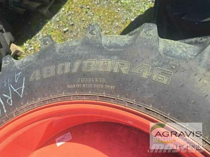  480/80R46 Tyres, wheels and rims