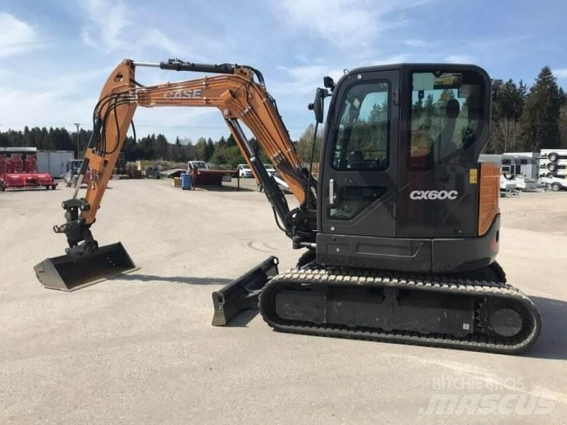 CASE CX60C Mini excavators < 7t